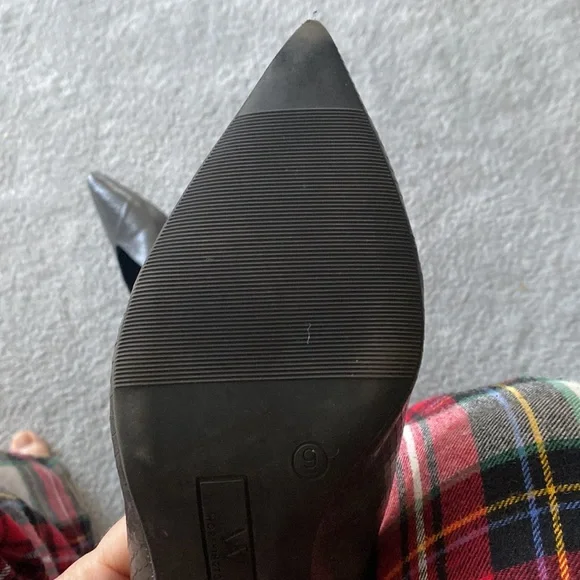 Worthington heels gray a snake leather look size 9 - Picture 9 of 9